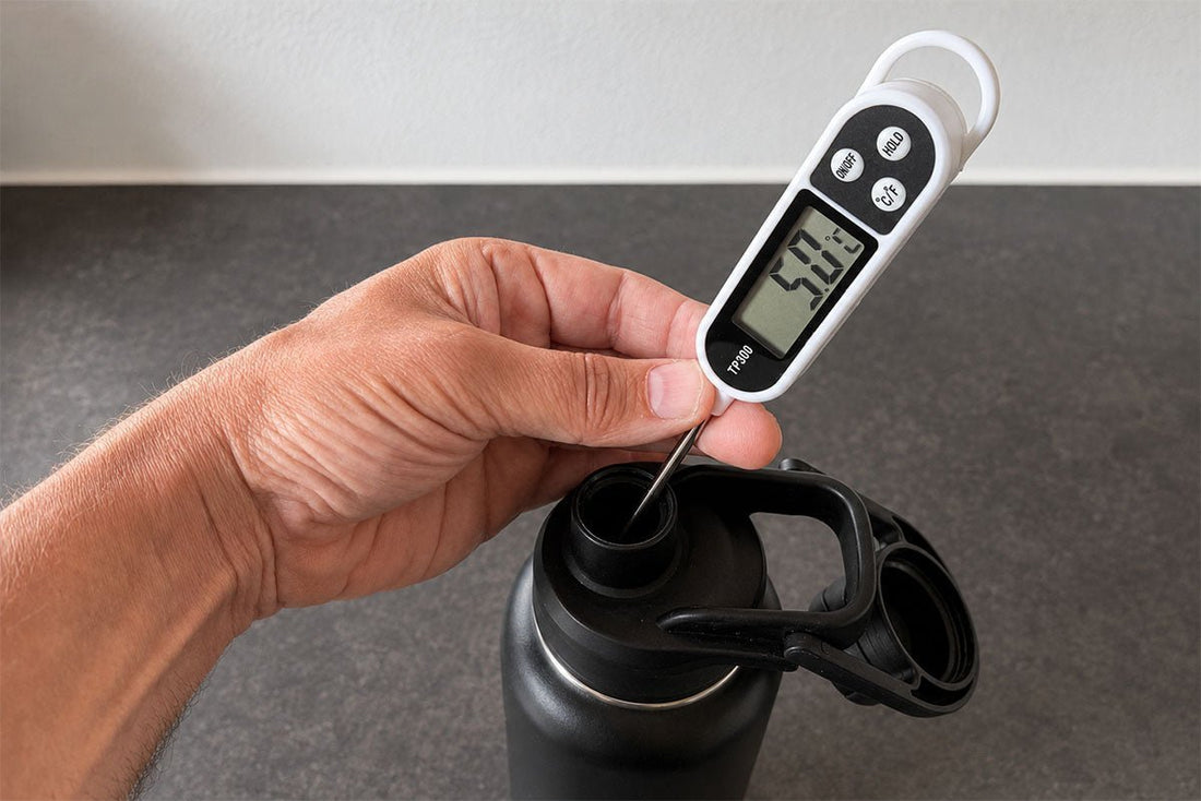 Test af termoflaske: Holder vandet koldt hele dagen? - WORK UP
